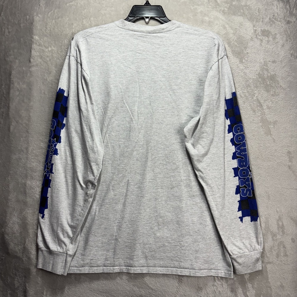 Post Malone x Dallas Cowboys Men's Ash Gray Long Sleeve Shirt XL - Picture 6 of 6